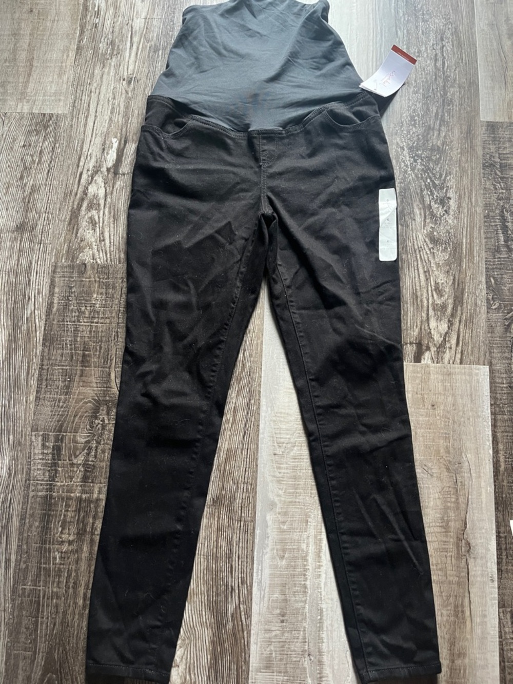 Black Maternity Skinny Jeggings